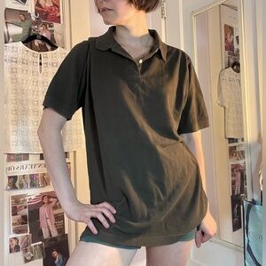 VINTAGE Men’s Banana Republic Olive Green Polo Size M